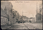 Carte postale représentant la rue de Lille à St-André-lez-Lille, en France.