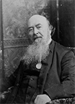 Photo en noir et blanc du Révérend Charles Chiniquy, prise en 1891.